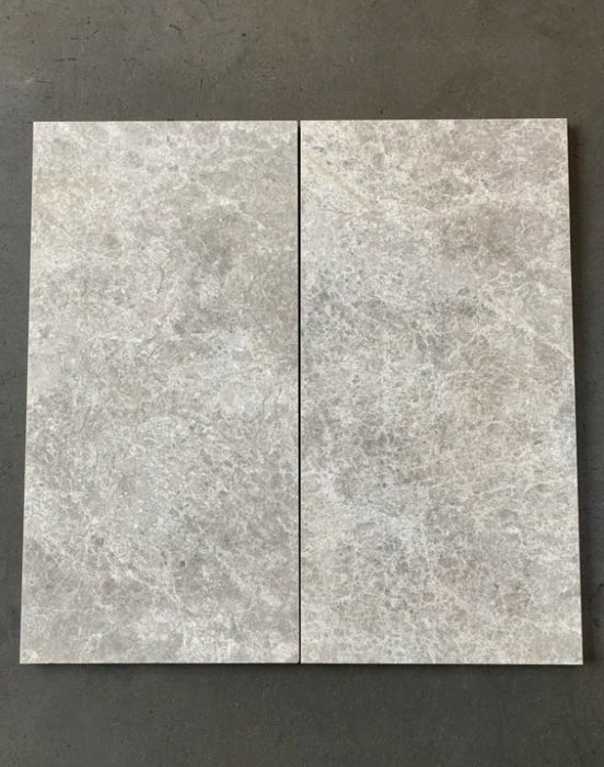 Tundra Gray Marble Tile Polished 3