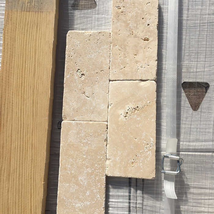 Turco Classico Cross Cut Travertine Tile Tumbled 2