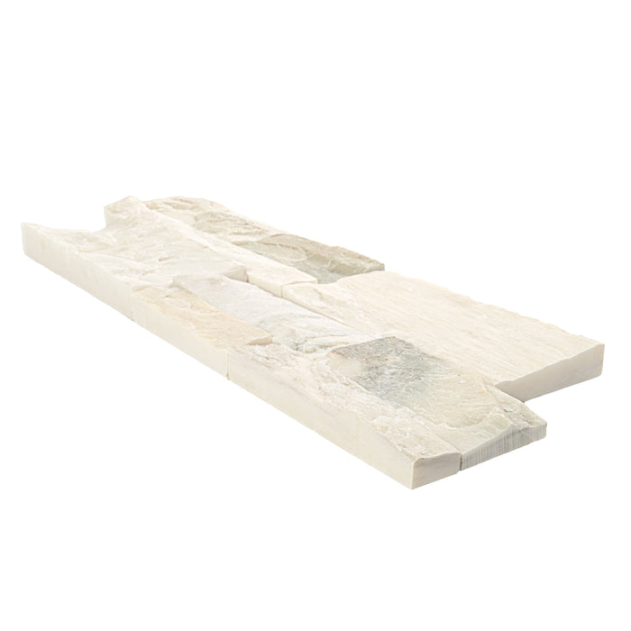 XL Rockmount Stacked Stone Panel Marble Tuscan Cream Ledgestone Split Face 1