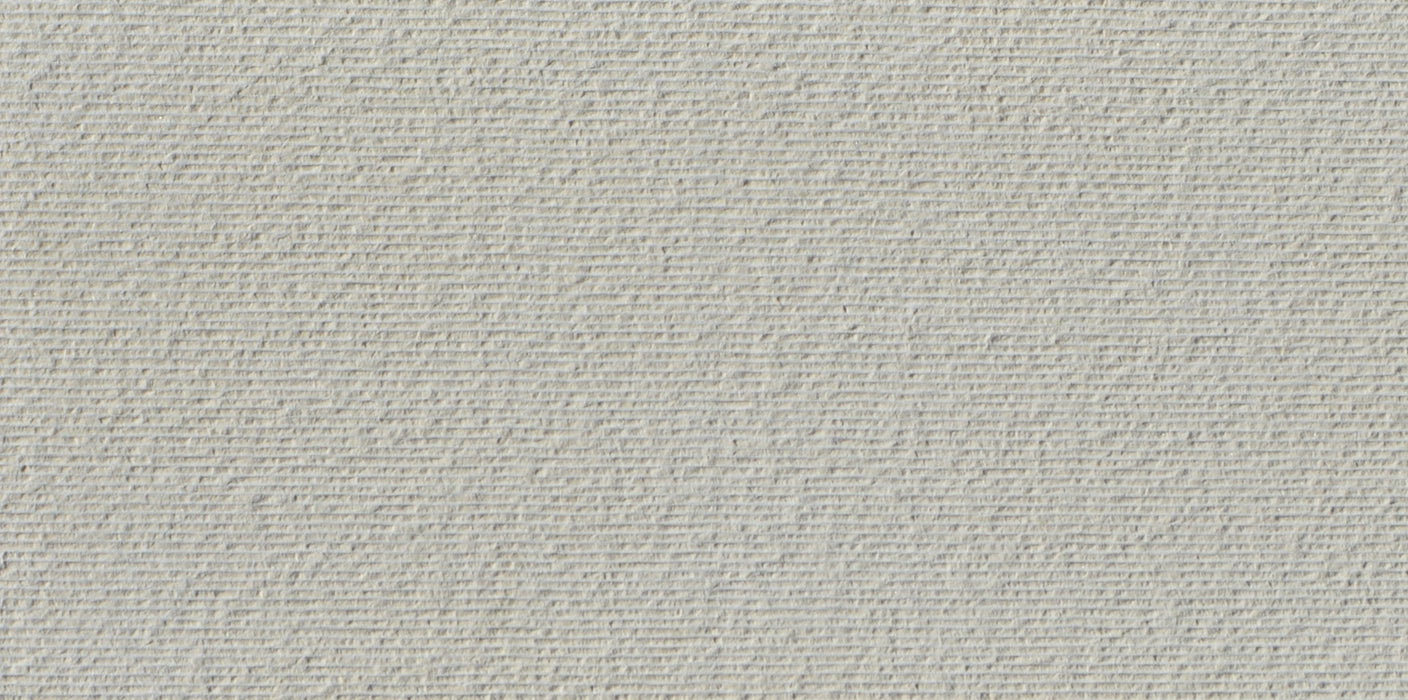 Tuscan White Corduroy Limestone Tile - 12" x 24" x 5/8"