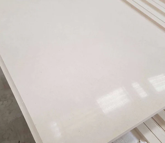 Honed Tuscan White Limestone Tile - 6" x 6"