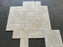 Tuscany Cream Chiseled & Brushed Travertine Versailles Pattern - Various Sizes x 1/2"