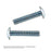 Contemporary Advantage Four Zinc Cabinet Pull - Polished Chrome 3
