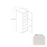 Frameless European Style Wood Matte Ivory Pantry Cabinet Matte Ivory 1