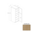Frameless European Style Wood Oak Blonde Pantry Cabinet Oak Blonde 1