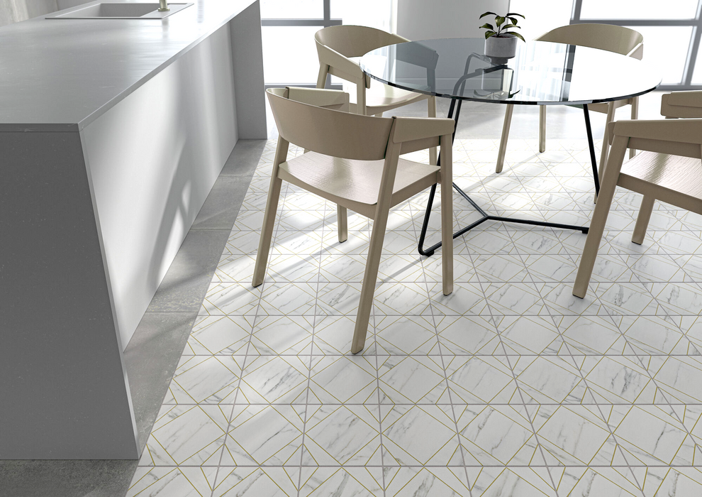 Ursino Porcelain Carrara Tile Matte 2