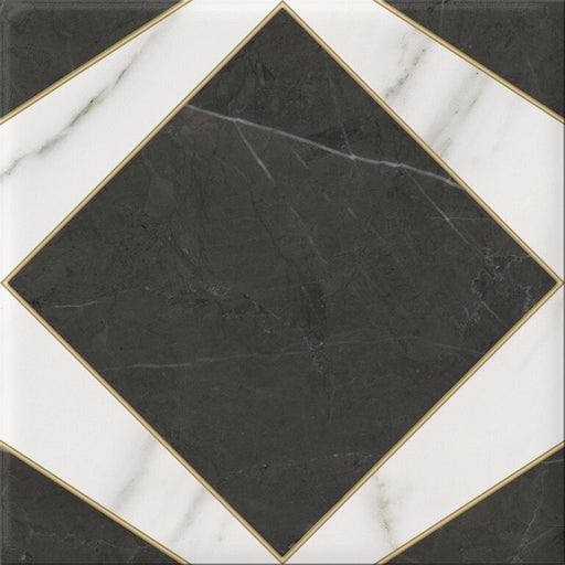 Ursino Porcelain Marquina Tile Matte 1