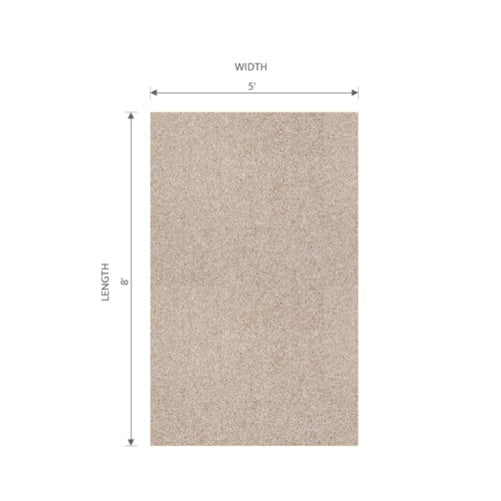 Textured Collection Nylon Utterly Beige 206 Area Rug 52B69 Textured 2