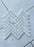 Valentino White Honed Marble Mosaic - 1" x 4" Herringbone