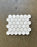 Valentino White Marble Mosaic - 2" Hexagon Honed