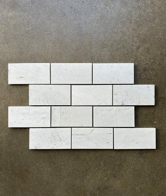 Valentino White Marble Tile - Honed