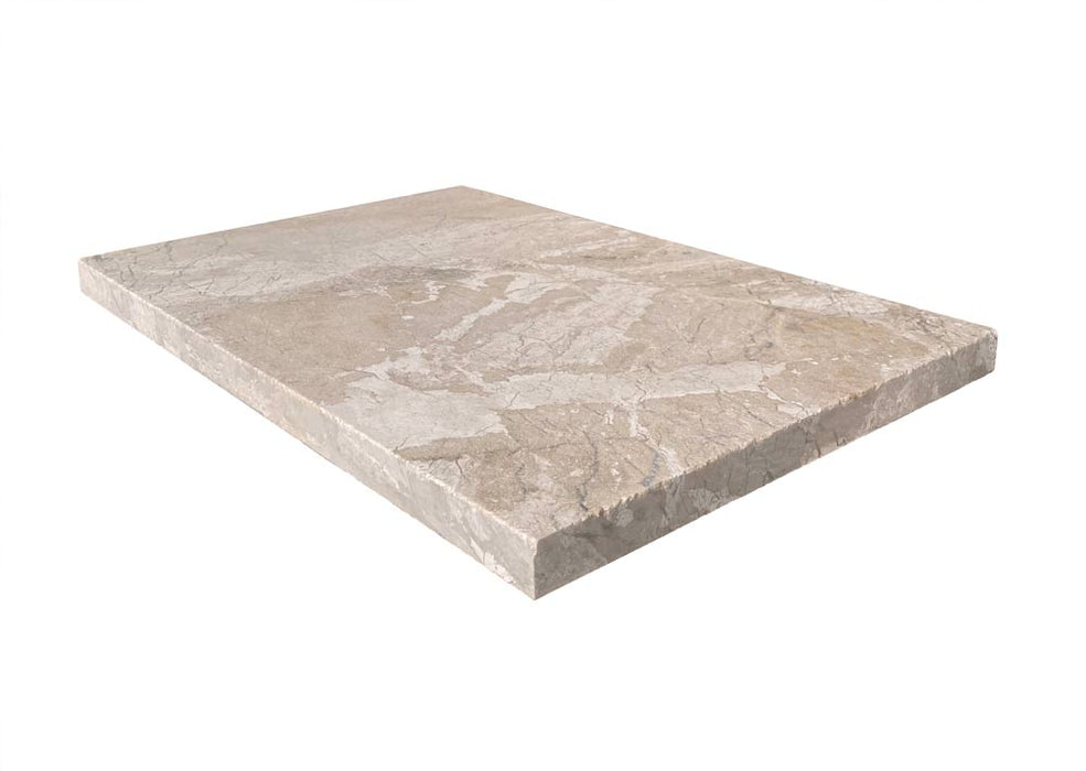 Full Paver Sample - Verona Marble Paver - 12" x 24" x 1 1/4" Sandblasted & Brushed
