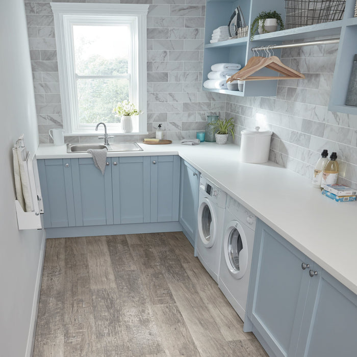 Vinyl Aged Redwood Vinyl Tile Textured 3