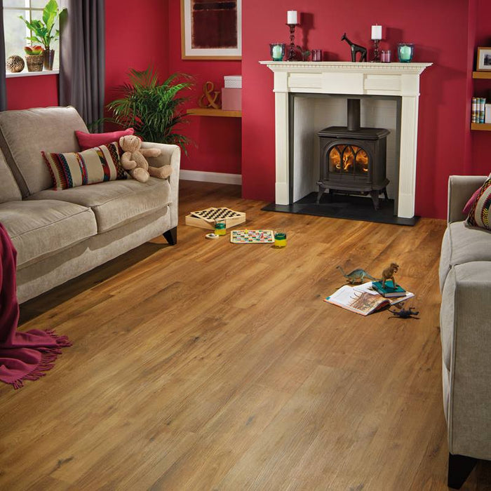 Vinyl Classic Oak Vinyl Tile Textured 2
