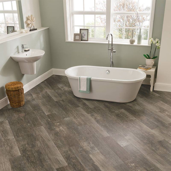 Vinyl Reclaimed Redwood Vinyl Tile Textured 3 3