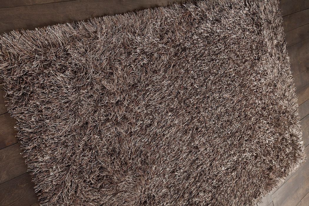 Polyester 43102 Area Rug Textured 3