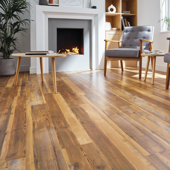 Vinyl Vintage Pine Vinyl Tile Textured 3 3