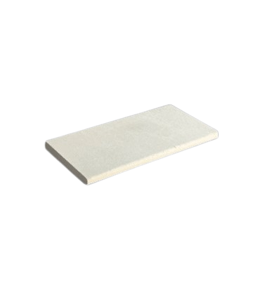 Vintage White Natural Cleft Sandstone Bullnose - 12" x 24" x +/- 1 1/2"