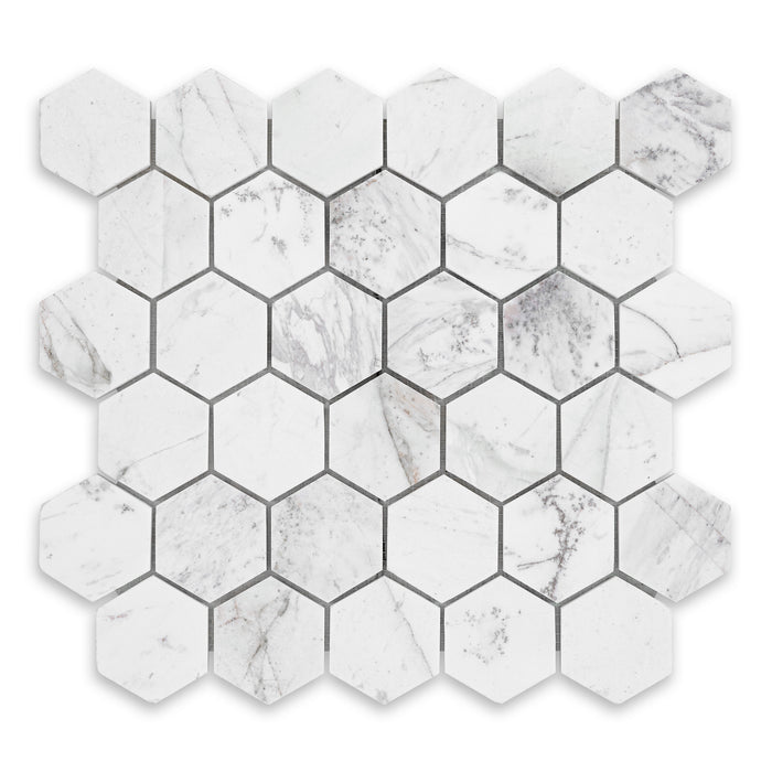 Volakas Marble Mosaic - Polished 1