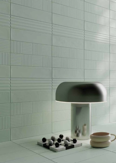 Rondine Volume Porcelain Light Blue Tile Matte 2