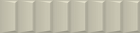 Full Tile Sample - Rondine Volume White Ladder Porcelain Tile - 2 1/3" x 10" x 9.5 MM Matte