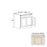 Classic Style Wood Charleston White Vanity Drawer Base Charleston White 1