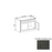 Double Shaker Style Wood Smokey Gray Vanity Drawer Base Smokey Gray 1
