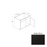 Frameless European Style Wood Matte Black Vanity Drawer Base Matte Black 1