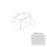 Frameless European Style Wood Matte Ivory Vanity Drawer Base Matte Ivory 1