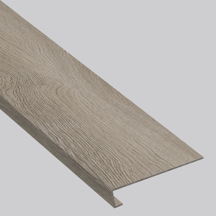 Everlife LVT Shorecliffs Wixom Valley Luxury Vinyl Moulding / Trim - 12" x 47.25" Stair Tread Eased Edge