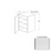 Frameless European Style Wood Crystal Glass Wall Cabinet Crystal Glass 1