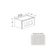 Double Shaker Style Wood Dove White Wall Cabinet Dove White 1