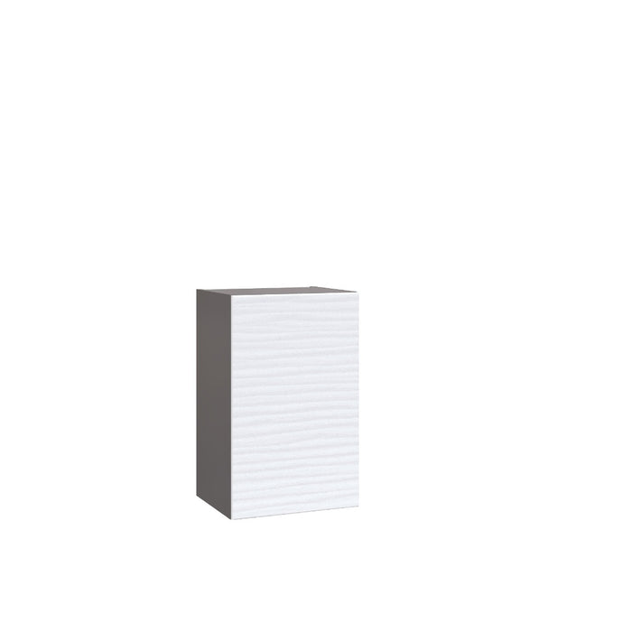 Wallkitchens Wood White Glossy Wall Cabinet White Glossy 1