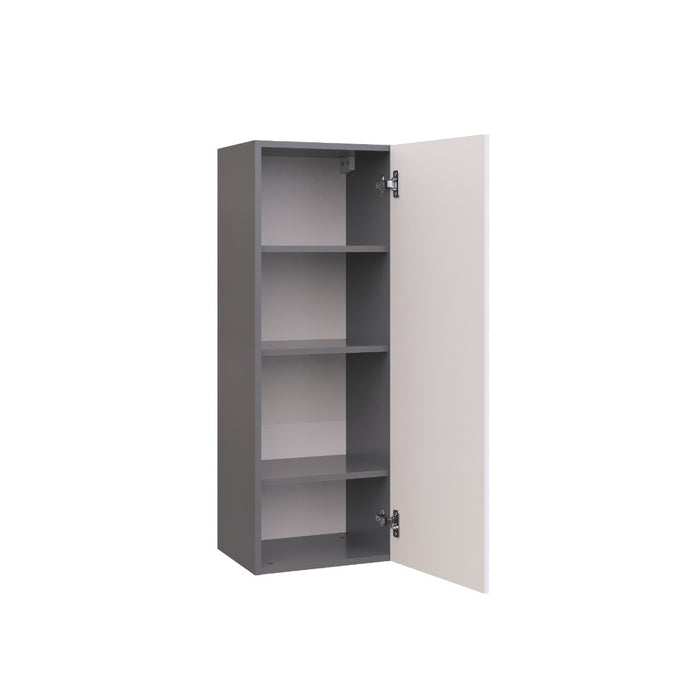 Wallkitchens Wood White Glossy Wall Cabinet White Glossy 2