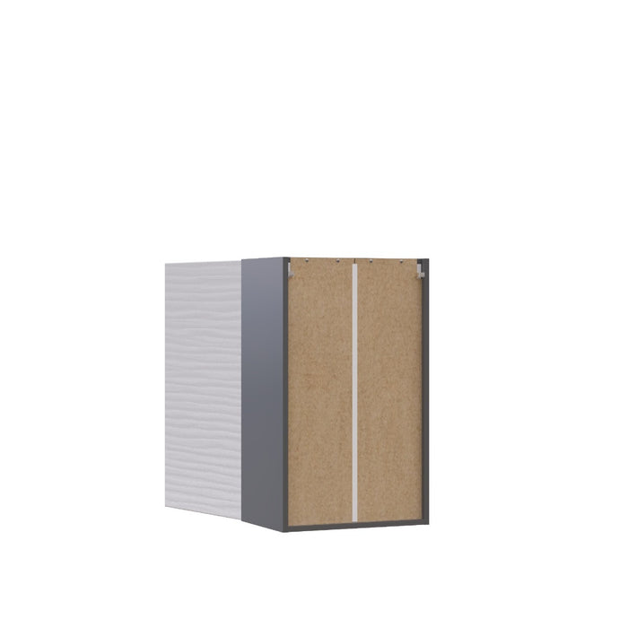 Wallkitchens Wood White Glossy Wall Cabinet White Glossy 3
