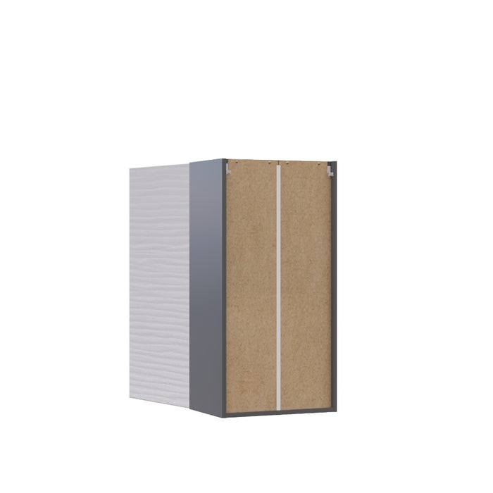 Wallkitchens Wood White Glossy Wall Cabinet White Glossy 3