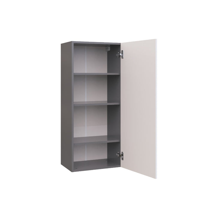 Wallkitchens Wood White Glossy Wall Cabinet White Glossy 2