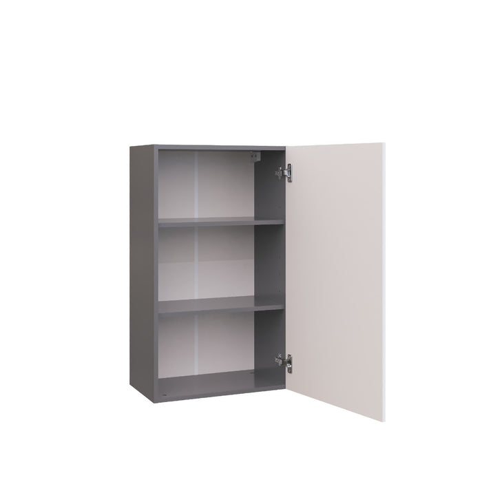 Wallkitchens Wood White Glossy Wall Cabinet White Glossy 2