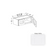 Essential Wood Shaker White Wall Cabinet Shaker White 1
