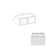 Slim Shaker Style Wood Dove White Wall Cabinet Dove White 1