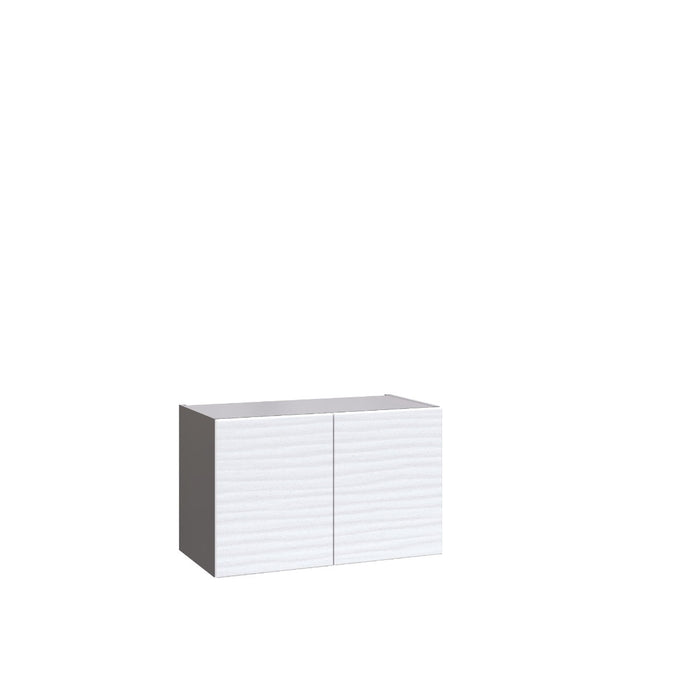 Wallkitchens Wood White Glossy Wall Cabinet White Glossy 1