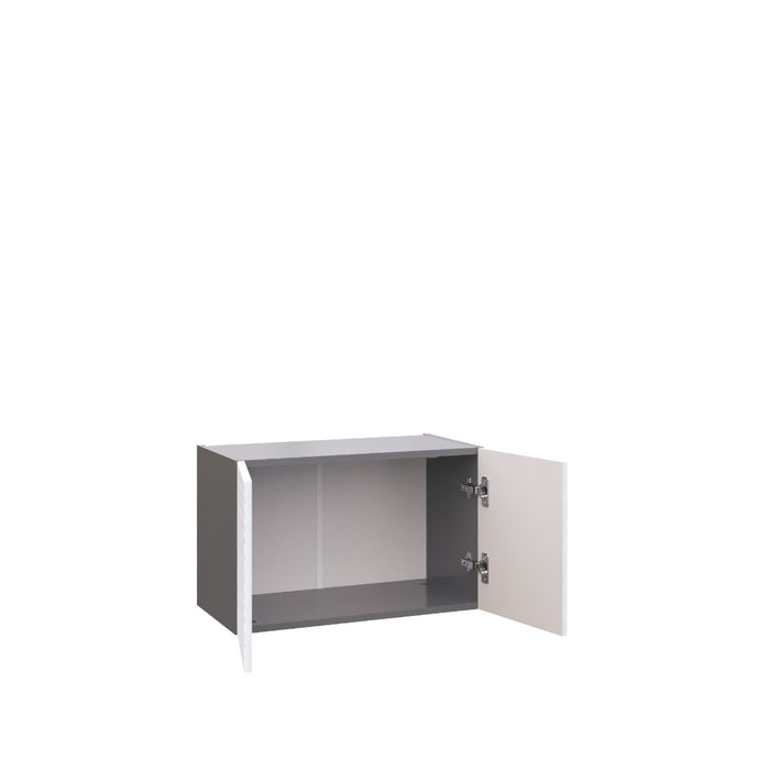 Wallkitchens Wood White Glossy Wall Cabinet White Glossy 2