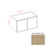 Slim Shaker Style Wood White Oak Wall Cabinet White Oak 1