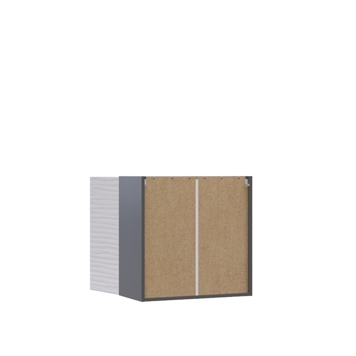 Wallkitchens Wood White Glossy Wall Cabinet White Glossy 3