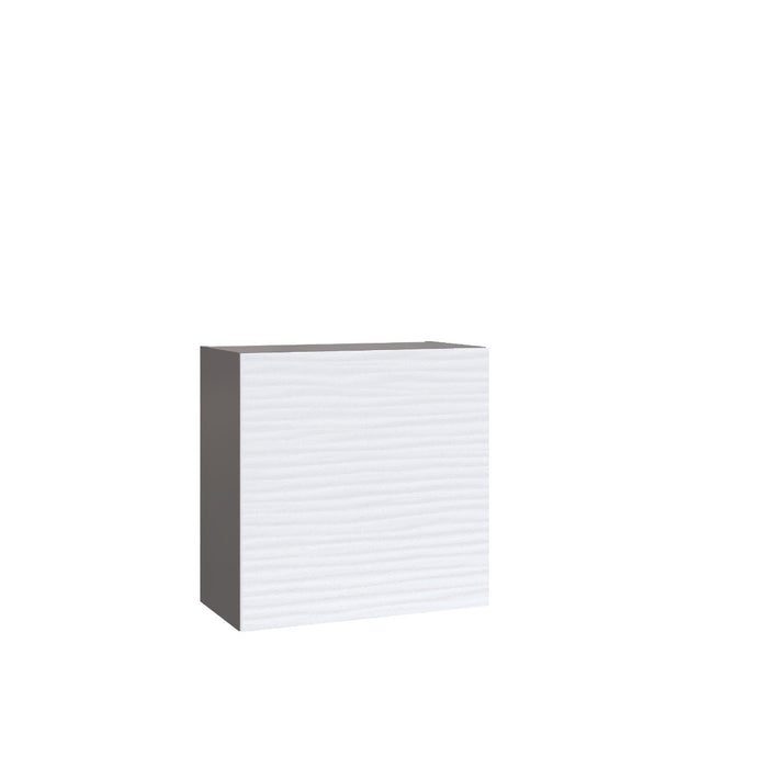 Wallkitchens Wood White Glossy Wall Cabinet White Glossy 1