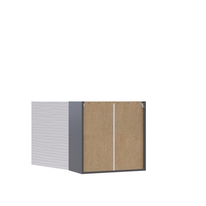 Wallkitchens Wood White Glossy Wall Cabinet White Glossy 3