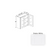 Essential Wood Shaker White Wall Cabinet Shaker White 1