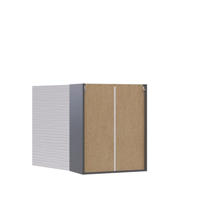 Wallkitchens Wood White Glossy Wall Cabinet White Glossy 3