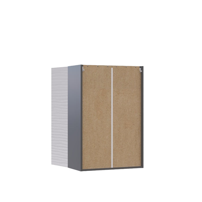 Wallkitchens Wood White Glossy Wall Cabinet White Glossy 3