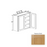 Charm Wood Treasure Chest Wall Cabinet Treasure Chest 1